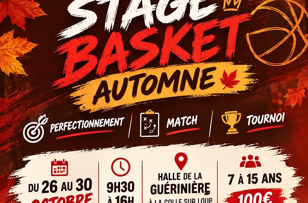 STAGE AUTOMNE 2026, LET&rsquo;S GO!